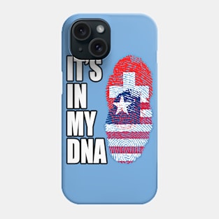 Switzerland And Liberian Mix DNA Heritage Phone Case