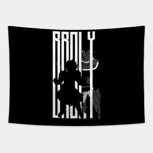 DBZ Broly Anime Fanart Tapestry