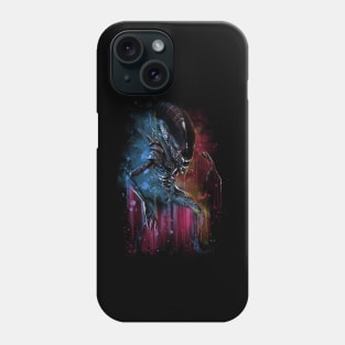 Alien Watercolor Phone Case