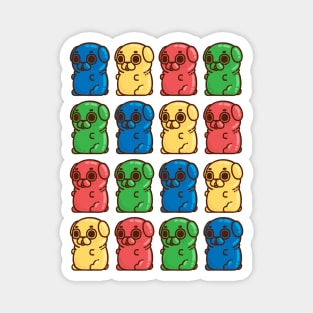 Gummy Puglie Magnet