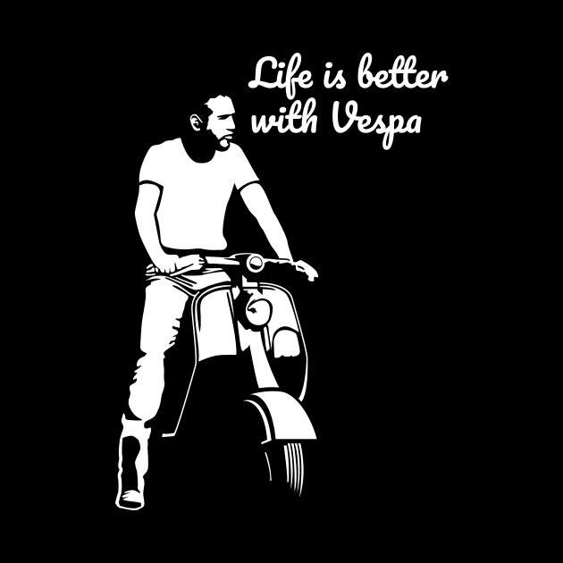 LIfe is better with Vespa by sabhu07