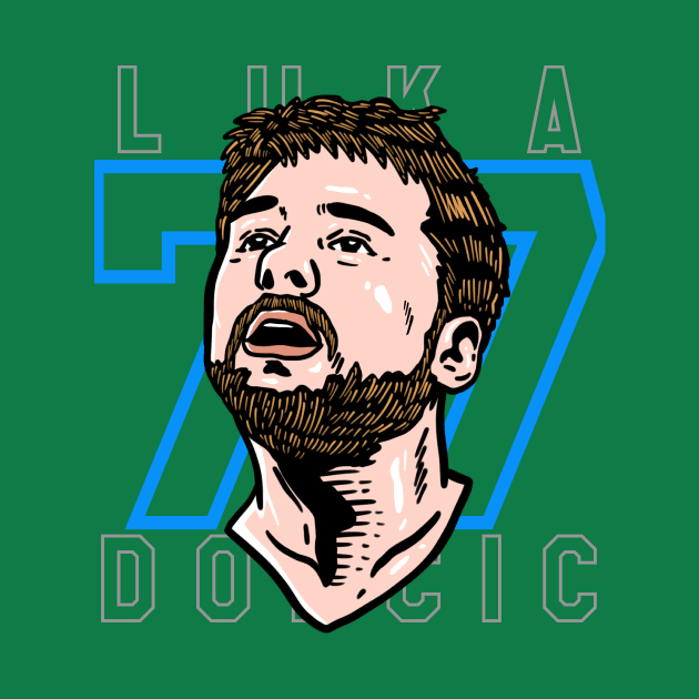 LUKA DONCIC 77 by Tee Trends