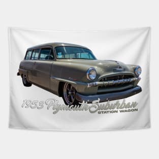 1953 Plymouth Suburban Station Wagon Tapestry