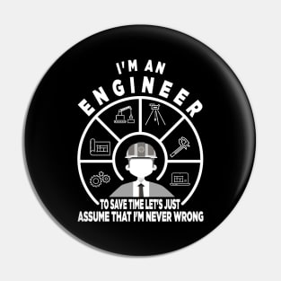 Engineer Profession Civil Engineer Construction Pin