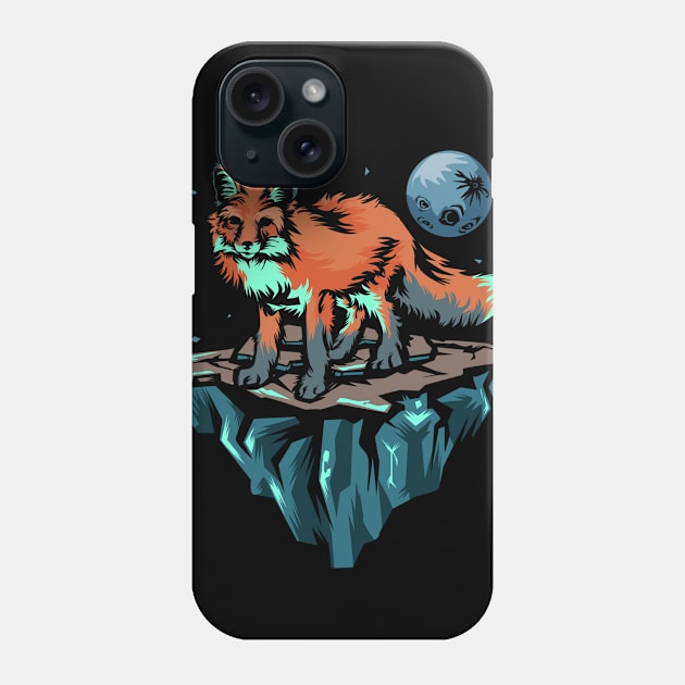 Fox |  Retro design for Fox Animal Lovers Phone Case by WearthisWearthat