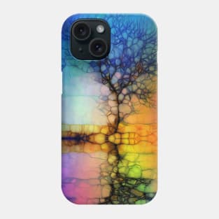 Rainbow tree Phone Case