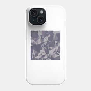 Lavender Purple Abstract Low Polygon Background Phone Case