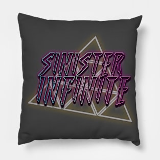 SINISTER INFINITE 80s Text Effects 1 Pillow