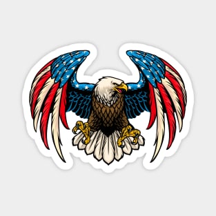 USA Eagle Flight Magnet