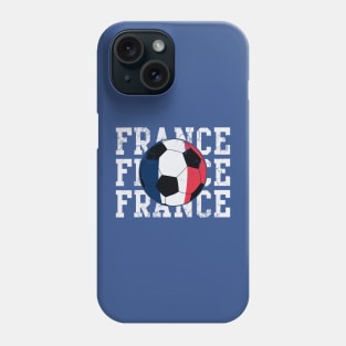 France Flag Soccer Ball Phone Case