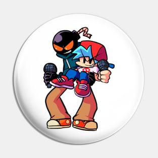 Whitty and Boyfriend Pin