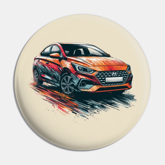 Hyundai Accent Pin by Vehicles-Art