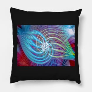 Connected | When lines connect in the universe Pillow