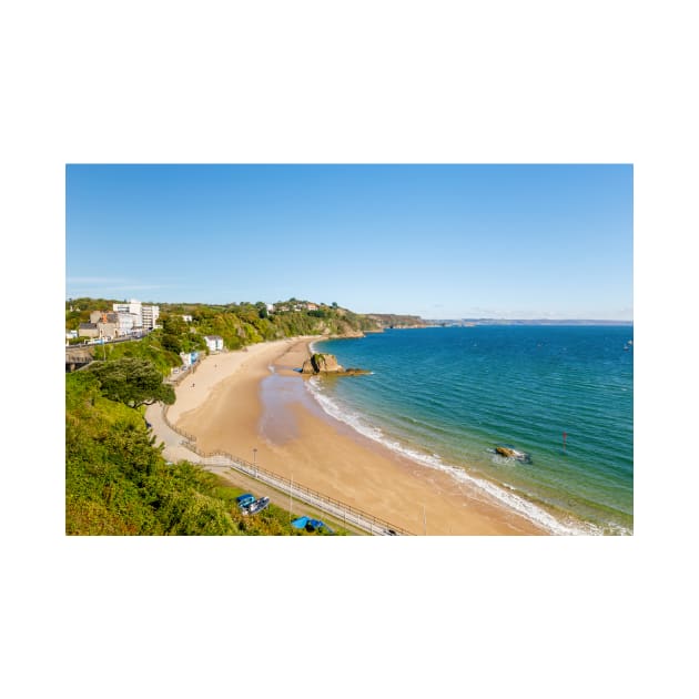 Tenby North Beach, Pembrokeshire, Wales by GrahamPrentice