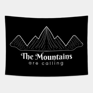 The mountains are calling Tapestry