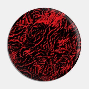 Distressed Roses Pin