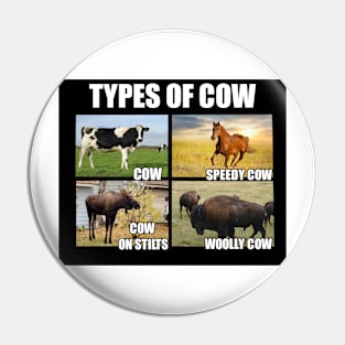 Types of Cows Pin