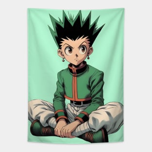 Anime Wonderland: Whimsical Art Prints Featuring Manga-Inspired Designs for Otaku Bliss! Tapestry