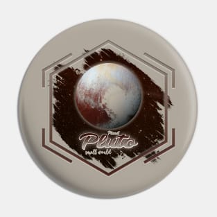 Dwarf Planet Pluto: The Small World Pin