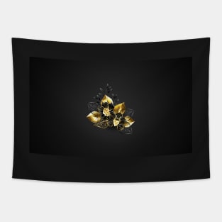 Black Orchids Tapestry