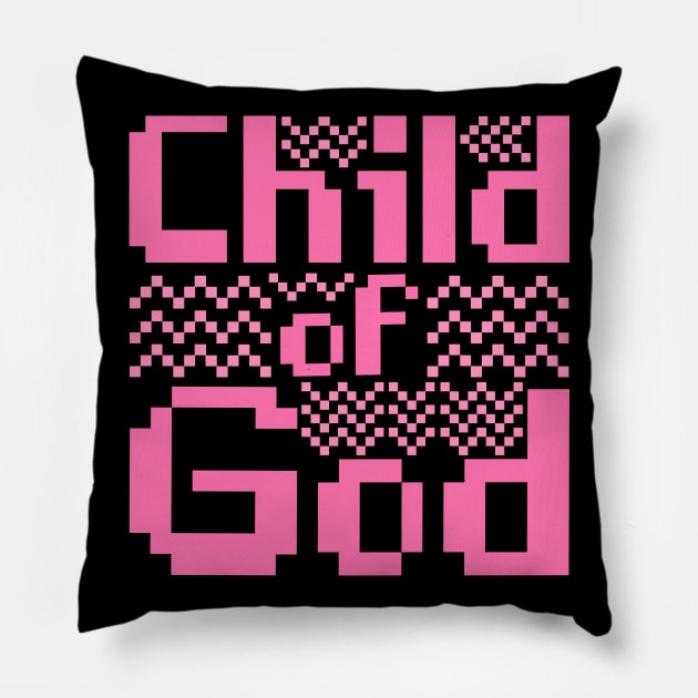 Child Of God Pillow by Plushism