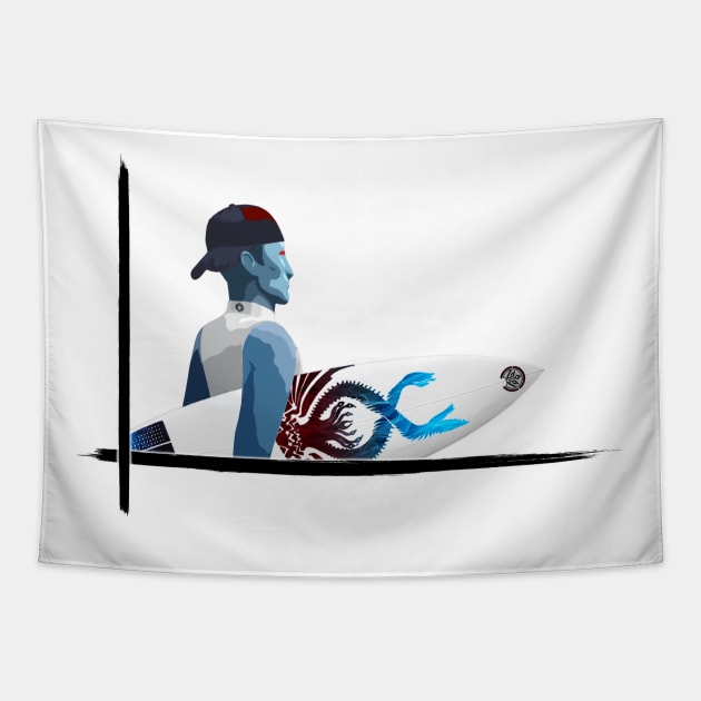 Surfer!Thrawn brushed v3.1 f/b Tapestry by #StarWars SWAG 77 Style