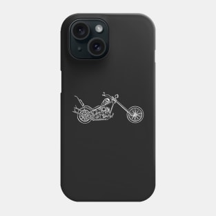 Chopper motorbike Phone Case