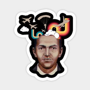 DB Cooper Retro Design Magnet