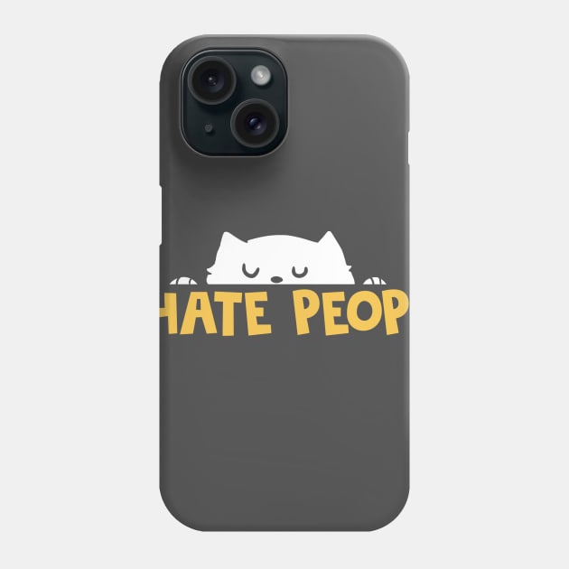 I hate People Phone Case by peekxel