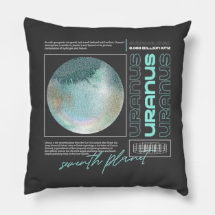 Uranus Planets Space Galaxy Universe Cosmos Pillow