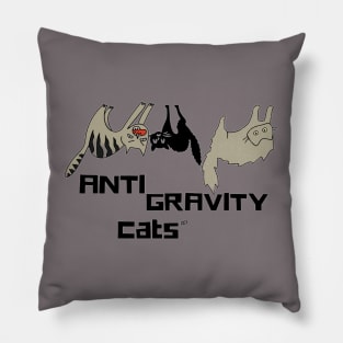 Anti Gravity Cats Original Art By Abby Anime Pillow