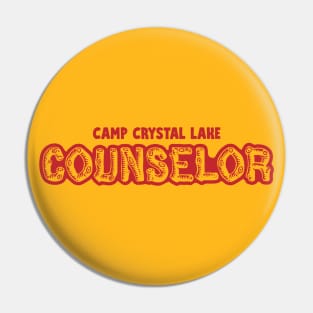 Camp Crystal Lake Counselor Pin