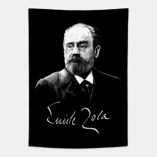 Émile Zola, French writer, literature, Portrait Tapestry