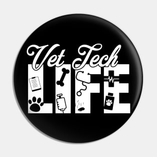 Vet Tech Future Veterinarian Pin