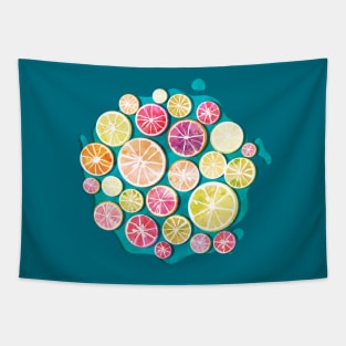 Citrus bath Tapestry