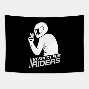 Respect for Riders Tapestry