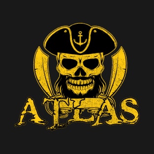 Atlas Pirate Battle MMO Game, By ARK survival evolved creators T-Shirt