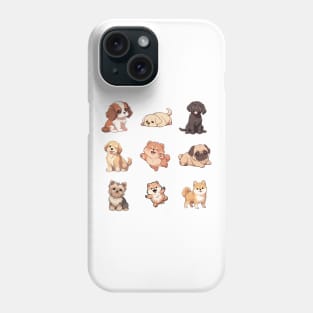 Cute Dog Sticker Pack 2 Phone Case