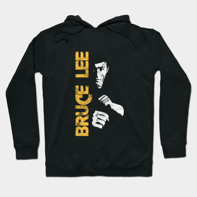 bruce lee yellow sweatshirt