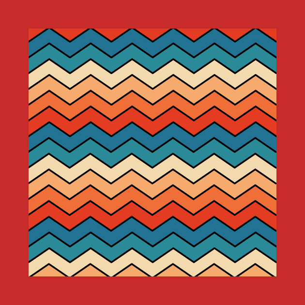 retro zig zag by imaginekaye