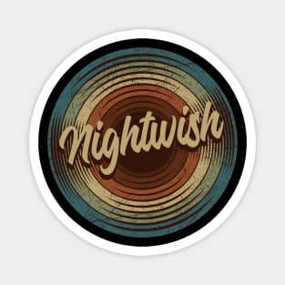 Nightwish Vintage Vinyl Magnet