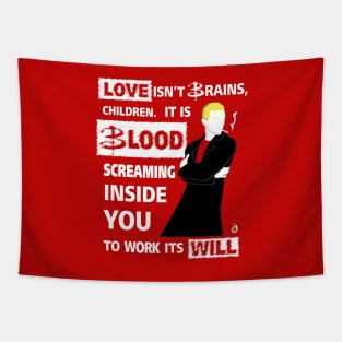 Spike: Love is blood Tapestry