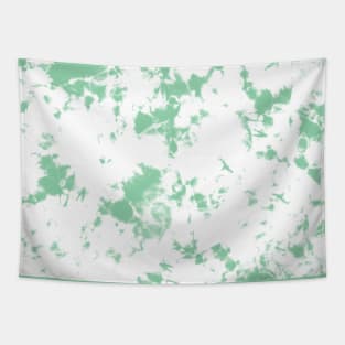 Jade green and white marble - Tie-Dye Shibori Texture Tapestry