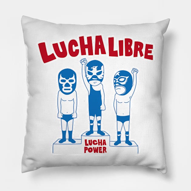 LUCHA LIBRE#67 Pillow by RK58