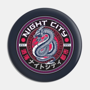 Night City Pin