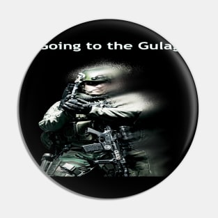 Warzone Going to the Gulag Pin