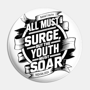 The Youth Must Soar - Baha'i Faith Pin