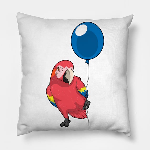 Parrot Balloon Pillow by Markus Schnabel