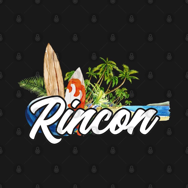 Rincon surf. Surfing the waves of Rincon . Perfect present for mother dad friend him or her by SerenityByAlex