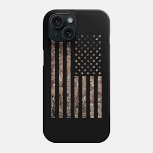 Desert Camo American Flag Military, Tactical Camouflage USA Phone Case